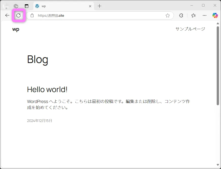 htaccessとindex.phpの編集